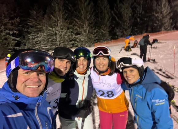 20250215 Vereinsmeisterschaft SC Großberg und Oberpfalz-Cup als Nightrace-Riesenslalom